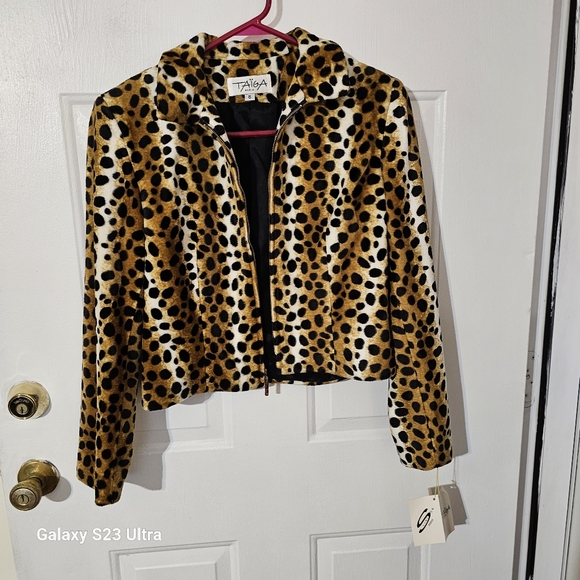 Leopard print jacket new with tags - Picture 5 of 7
